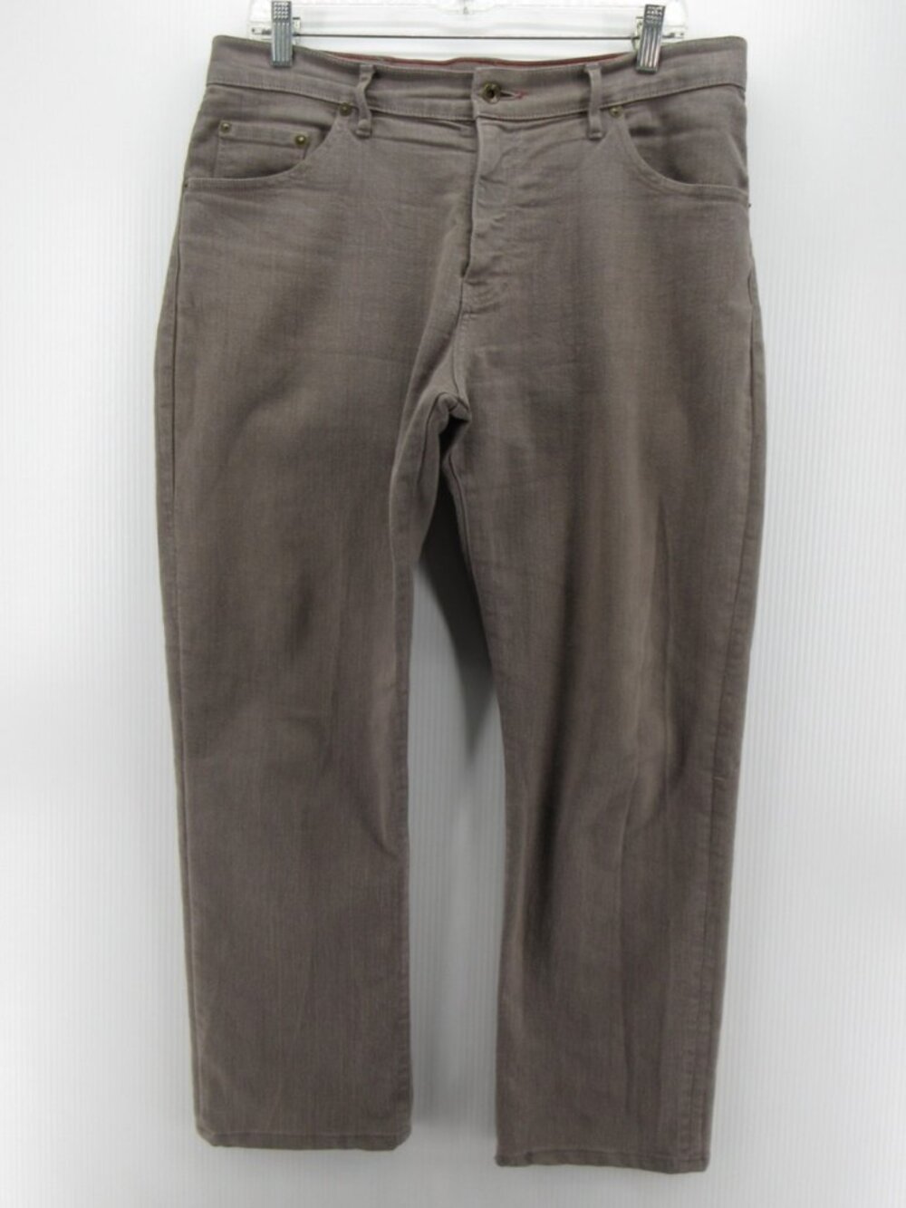 Raleigh Denim Workshop Jeans 33 Straight Denim Stretch Pants 33X27 *